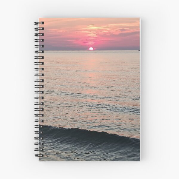 Item preview, Magenta Sun Setting Over Mediterranean Sea - Crimson Wave & Horizon designed and sold by EpicVistas.