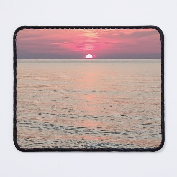 Item preview, Magenta Sun Setting Over Mediterranean Sea - Crimson Wave & Horizon designed and sold by EpicVistas.