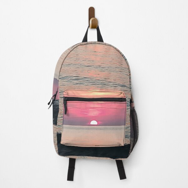 Item preview, Magenta Sun Setting Over Mediterranean Sea - Crimson Wave & Horizon designed and sold by EpicVistas.