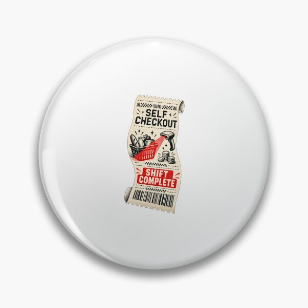 Item preview, Self Checkout Humor Thermal Receipt designed and sold by AMICO77.
