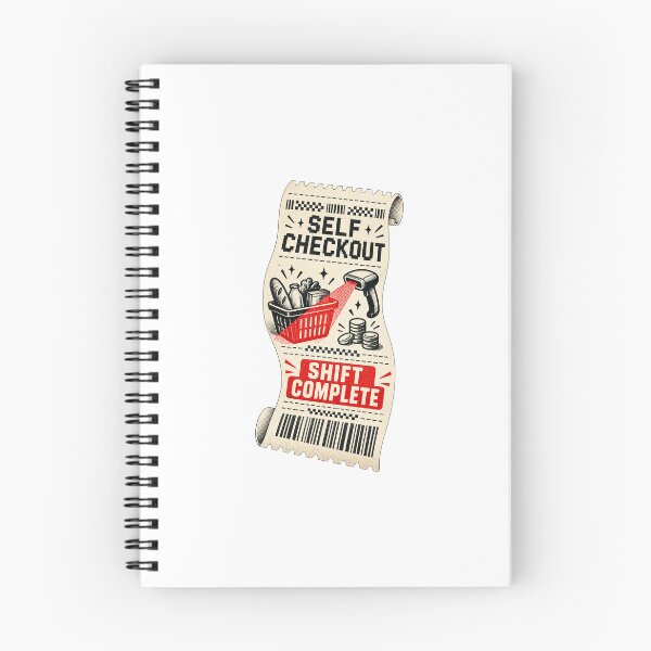 Item preview, Self Checkout Humor Thermal Receipt designed and sold by AMICO77.