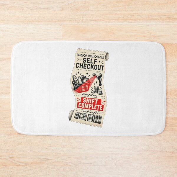 Item preview, Self Checkout Humor Thermal Receipt designed and sold by AMICO77.