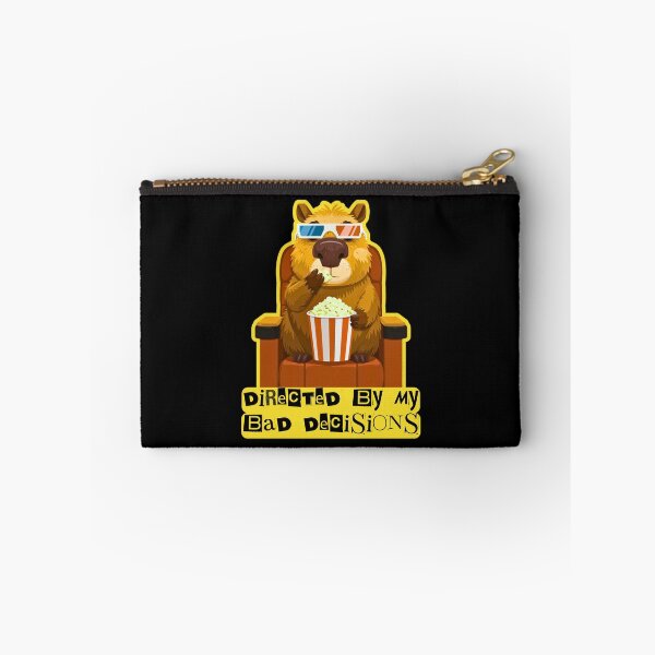 Item preview, Directed By My Bad Decisions - Funny Capybara Movie Sarcastic designed and sold by InkyGenies.