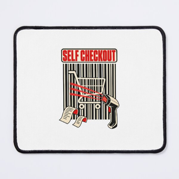 Item preview, Self Checkout Humor Barcode Scanner designed and sold by AMICO77.