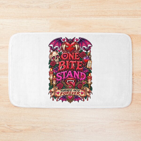 Item preview, DARK LOVE ❤️ - MONSTER ROMANCE COLLETION - VAMPIRE LOVE - ONE BITE STAND - TURNED INTO FOREVER designed and sold by WheelieGdArt.