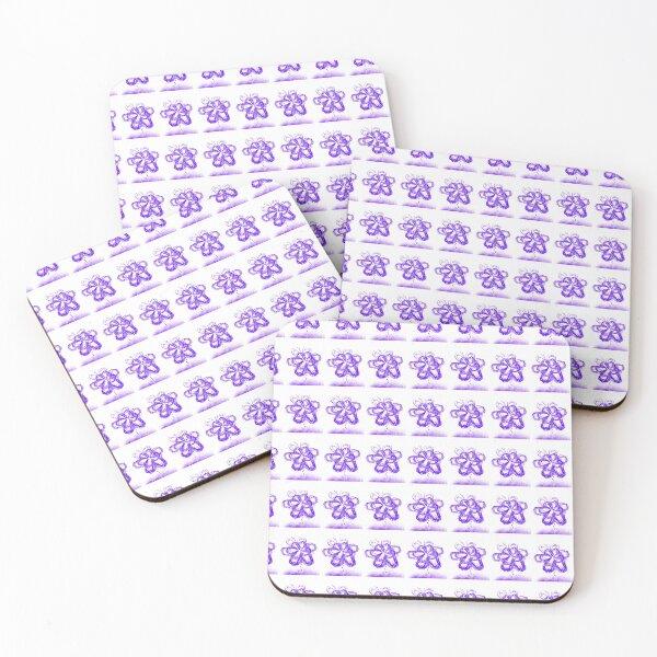 Item preview, Purple Dripping Flower Hand Drawn Botanical Sketch designed and sold by NylaInnerBloom.