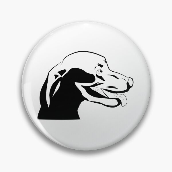 Item preview, Weimaraner Black and White designed and sold by AngelTraz.