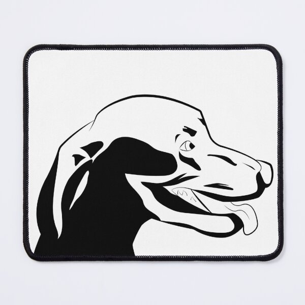 Item preview, Weimaraner Black and White designed and sold by AngelTraz.