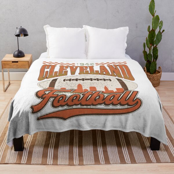 Item preview, Vintage Cleveland Football City Skyline Retro Tee designed and sold by JohnFowle28002.