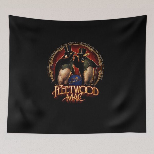 Item preview, Fleetwood Mac In Concert Penguin Graphic Poster designed and sold by interdesigner.