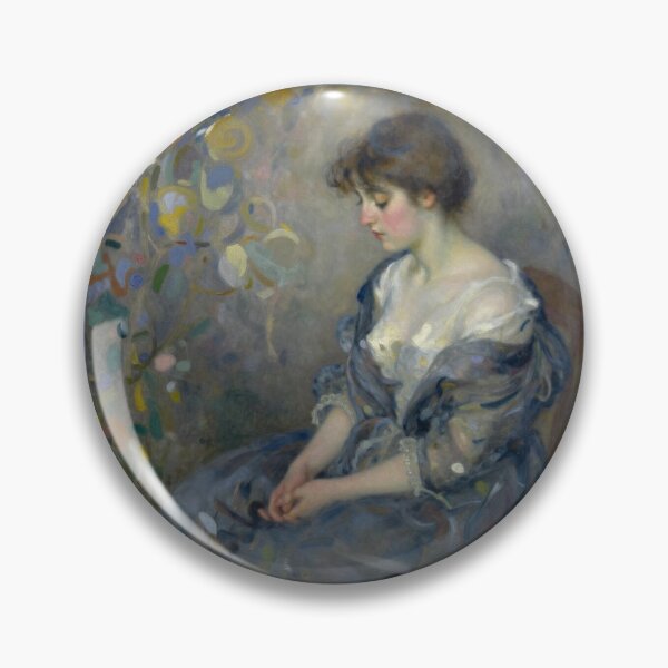Artikelvorschau, Soft Blue Dress – Morisot Brushwork entworfen und verkauft von FotoworldEdel.