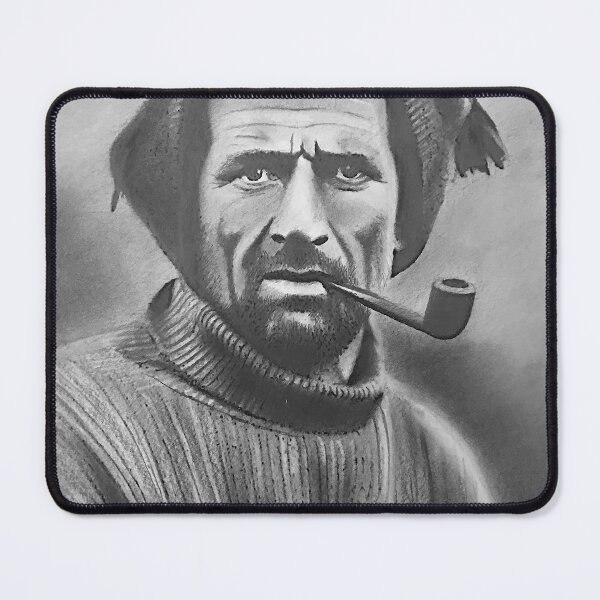 Item preview, Tom Crean Portrait | Irish Antarctic Explorer & History Art designed and sold by ConorKeeganArt.