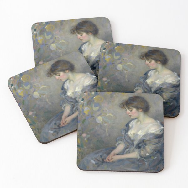 Item preview, Soft Blue Dress – Morisot Brushwork designed and sold by FotoworldEdel.