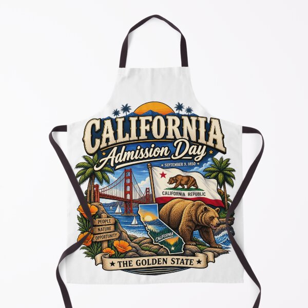 Item preview, California Admission Day 1850 Vintage Golden State Bear Retro T-Shirt designed and sold by Cellara91.