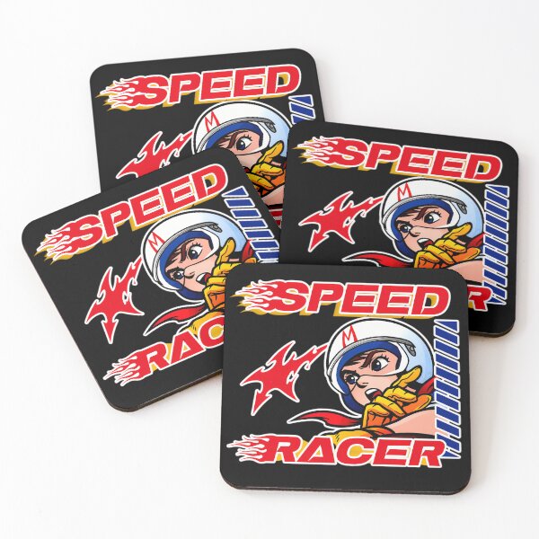 Item preview, Speed Racer Inspired Retro Racing Cartoon Design designed and sold by OlenCollier.