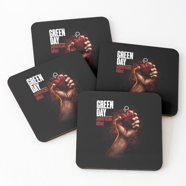 Item preview, Green Day American Idiot Heart Grenade Poster designed and sold by interdesigner.