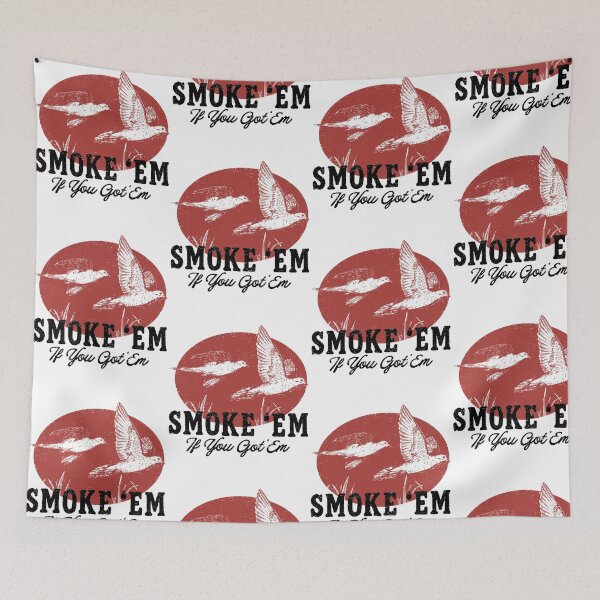 Item preview, Smoke 'Em Hunting Vintage Design designed and sold by PixlCrypt.