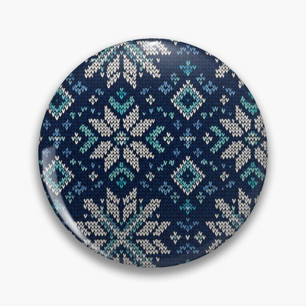 Item preview, Blue Snowflake Fair Isle Knitted Pattern Winter Sweater Graphic designed and sold by PACS0011.
