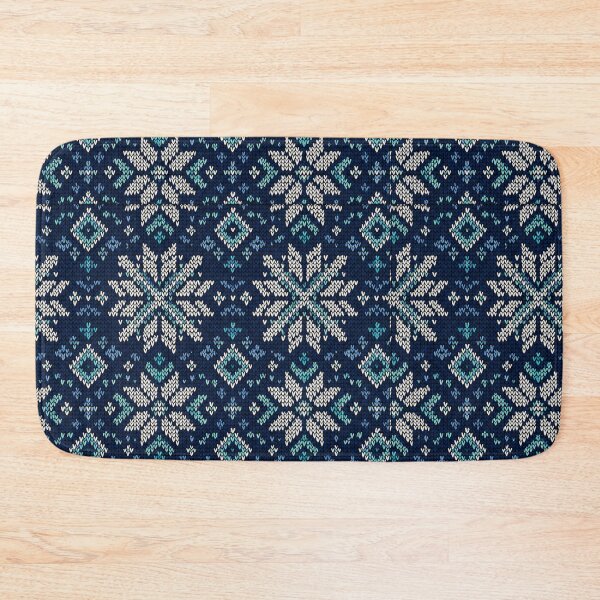 Item preview, Blue Snowflake Fair Isle Knitted Pattern Winter Sweater Graphic designed and sold by PACS0011.