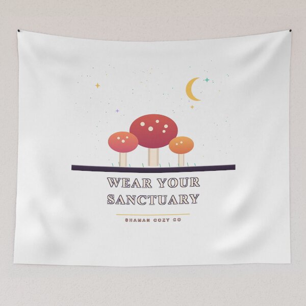 Item preview, Mushroom Sanctuary designed and sold by ShamanCozyCo.