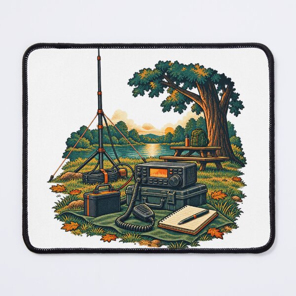 Item preview, Portable Ham Radio Field Operator Gift designed and sold by UrbanCanvvas.