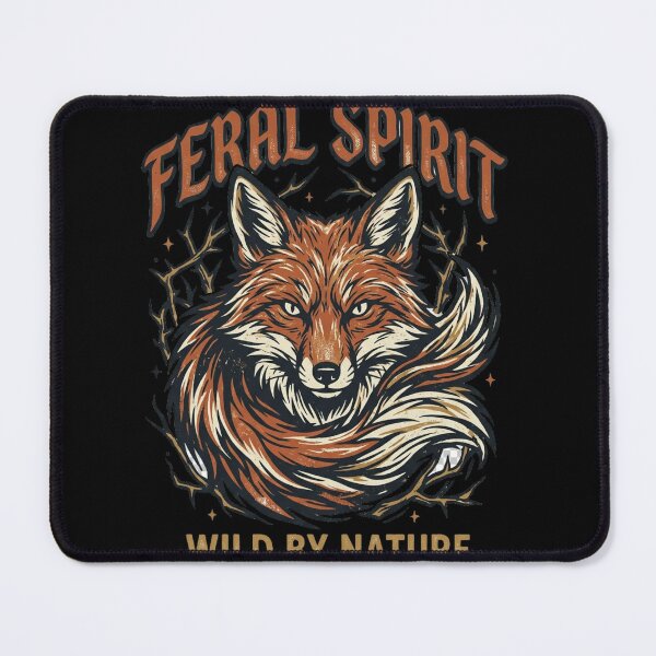 Item preview, Feral Spirit – Wild by Nature Fox Illustration designed and sold by @SHINTOSARTSTORE.
