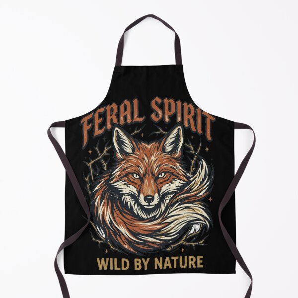 Item preview, Feral Spirit – Wild by Nature Fox Illustration designed and sold by @SHINTOSARTSTORE.