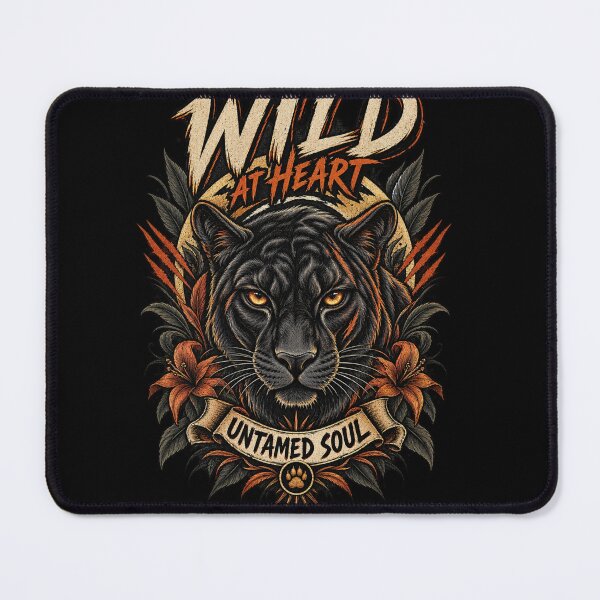 Item preview, Wild at Heart – Untamed Soul Black Panther Design designed and sold by @SHINTOSARTSTORE.