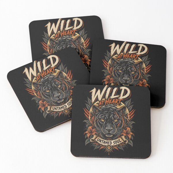 Item preview, Wild at Heart – Untamed Soul Black Panther Design designed and sold by @SHINTOSARTSTORE.