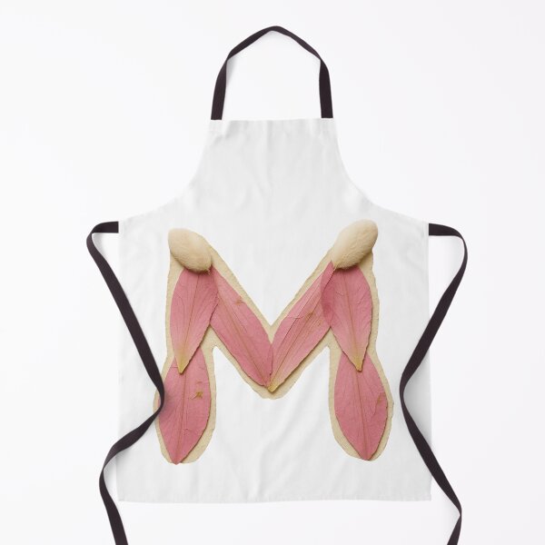 Item preview, Vintage Pressed Pink Petal Letter M designed and sold by ITCHAWAWAA.