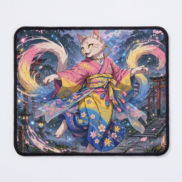 Item preview, pan bakeneko designed and sold by Bakeneko Wonders.