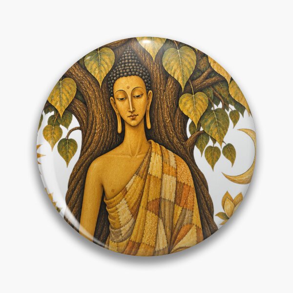 Item preview, Buddha Simplicity T designed and sold by Karunanaga Unleashed.