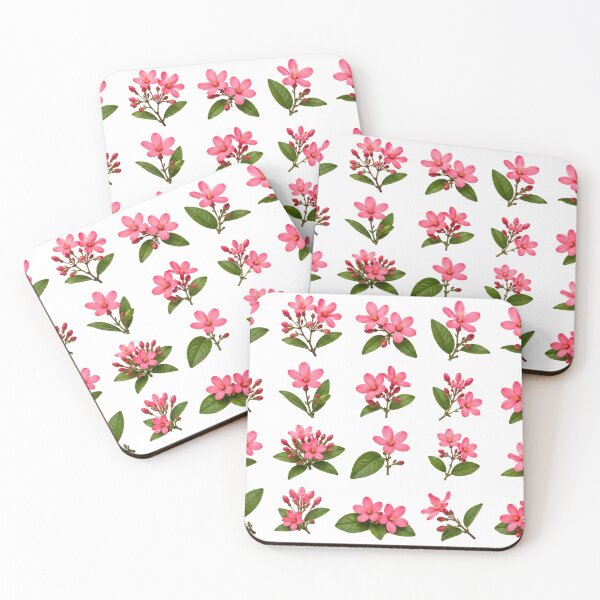 Item preview, Soft Pink Peregrina Flower Blossom Vintage Botanical Floral Aesthetic Sticker pack Sheet designed and sold by Rehnair.