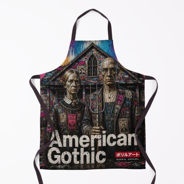 Item preview, American Gothic Reimagined – Neo Pop Street Art Graffiti designed and sold by Boreal Apparel.