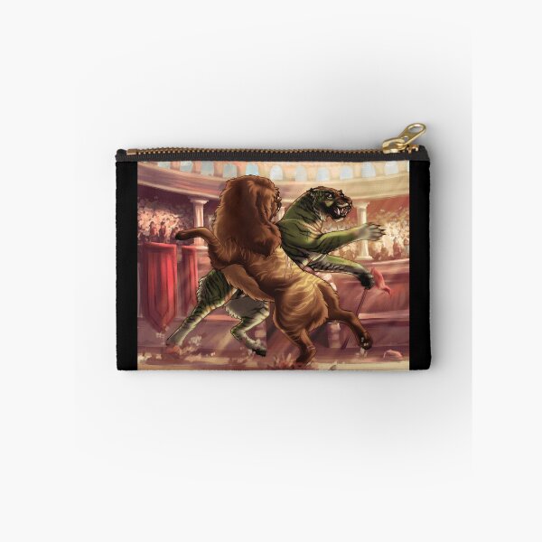 Item preview, Lion and Tiger Arena Duel Artwork designed and sold by Catsi-Nook-Art.