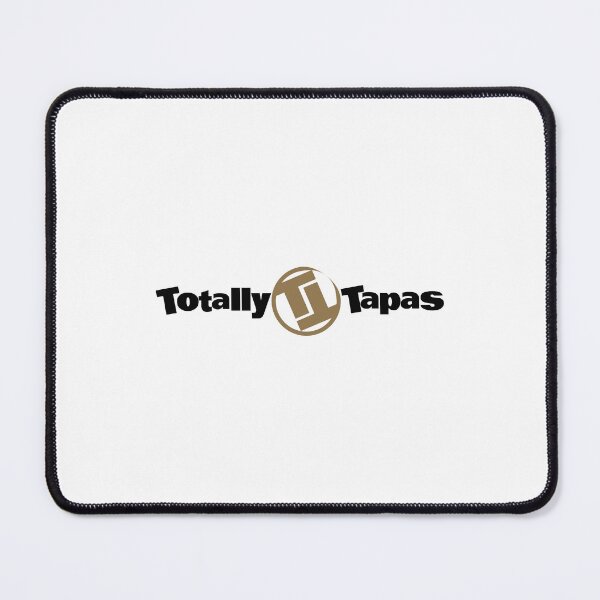 Item preview, Totally Tapas Gold Emblem Logo designed and sold by Madelene É Monjeau.