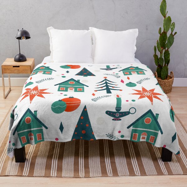 Item preview, Red, white and green Scandinavian Christmas designed and sold by Home Cyn Home.
