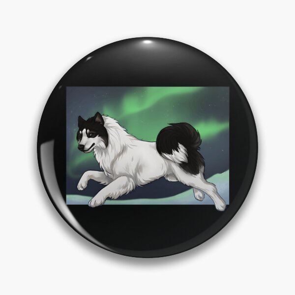 Item preview, Running Dog Under Northern Lights designed and sold by Catsi-Nook-Art.