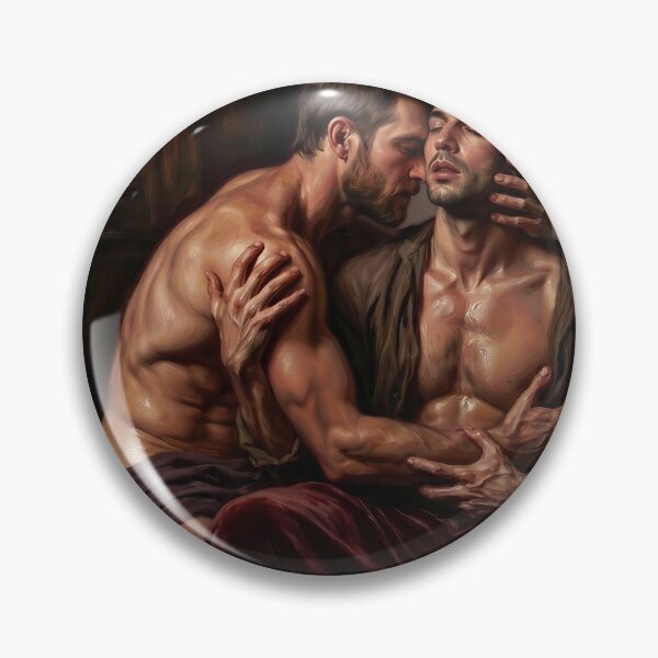 Item preview, Eternal Embrace - Male Figurative Fine Art Print designed and sold by Seduction-art.