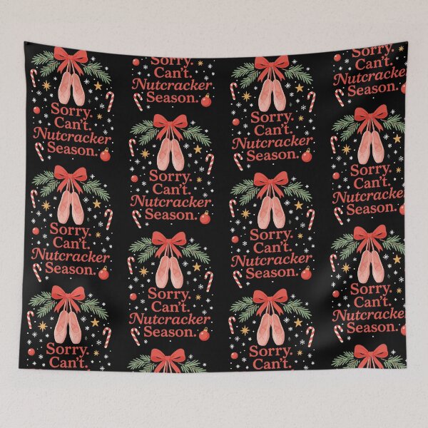 Item preview, Nutcracker Ballet Season Christmas Design designed and sold by PixlCrypt.