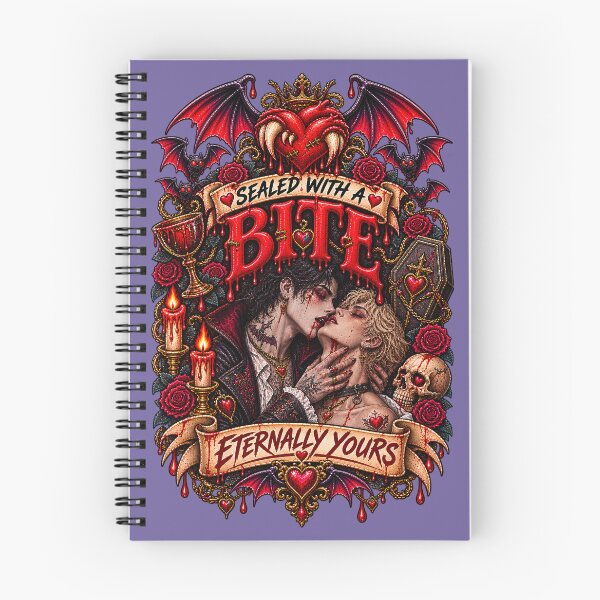Item preview, DARK LOVE ❤️ - MONSTER ROMANCE COLLETION -  VAMPIRE LOVE - SEALED WITH A BITE - ETERNALLY YOURS - GAY PRIDE v3 designed and sold by WheelieGdArt.