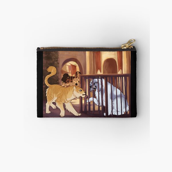 Item preview, Wild Animal Adventure Scene with Lion and Tiger designed and sold by Catsi-Nook-Art.