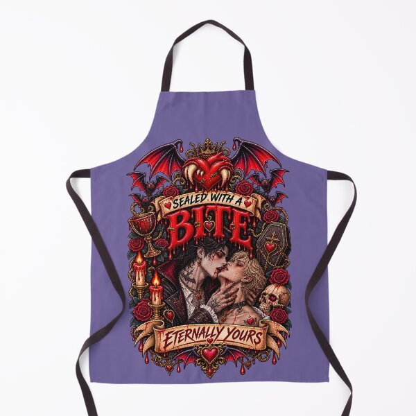 Item preview, DARK LOVE ❤️ - MONSTER ROMANCE COLLETION -  VAMPIRE LOVE - SEALED WITH A BITE - ETERNALLY YOURS - GAY PRIDE v3 designed and sold by WheelieGdArt.
