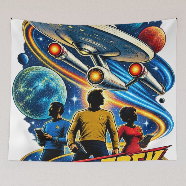Item preview, Retro Star Trek  designed and sold by FloramoonArt.