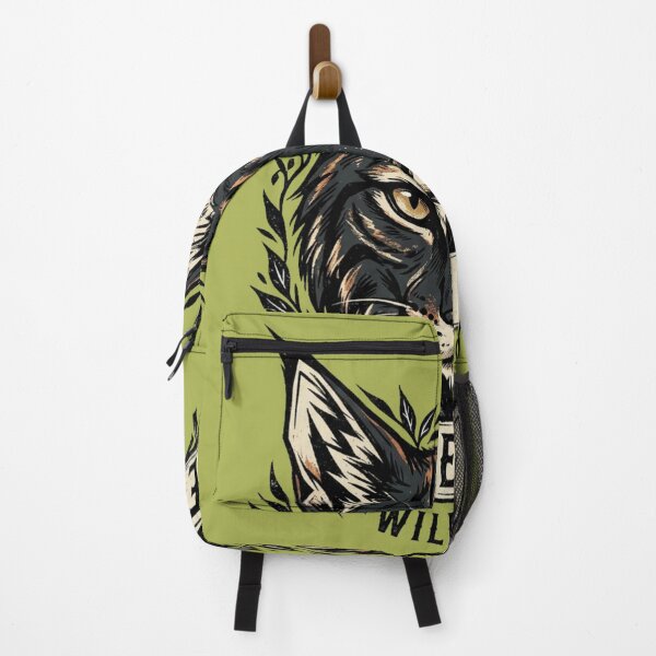 Item preview, Untamed Nature – Wild Soul Bobcat Emblem Design designed and sold by @SHINTOSARTSTORE.