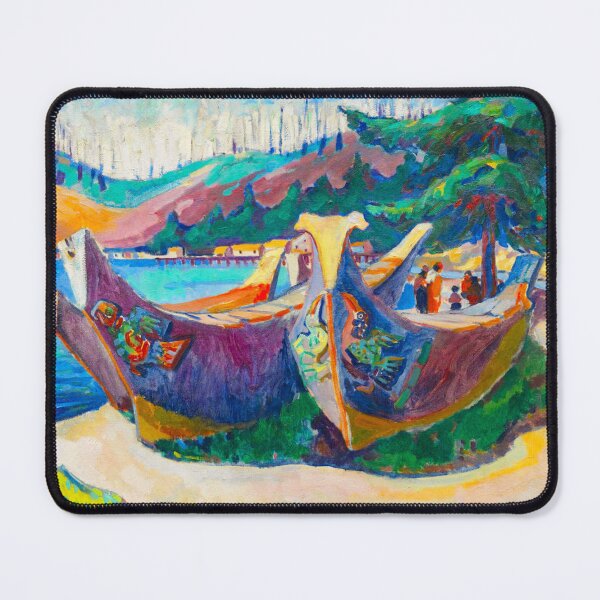 Item preview, War Canoes, Alert Bay by Emily Carr (1912) designed and sold by Vernissage-dart.