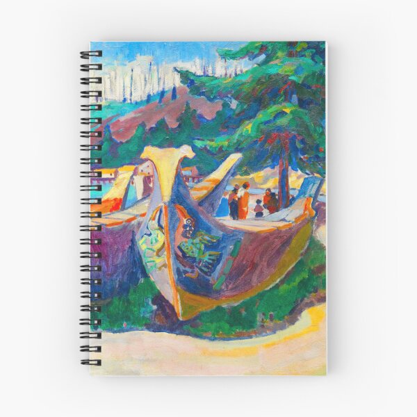 Item preview, War Canoes, Alert Bay by Emily Carr (1912) designed and sold by Vernissage-dart.