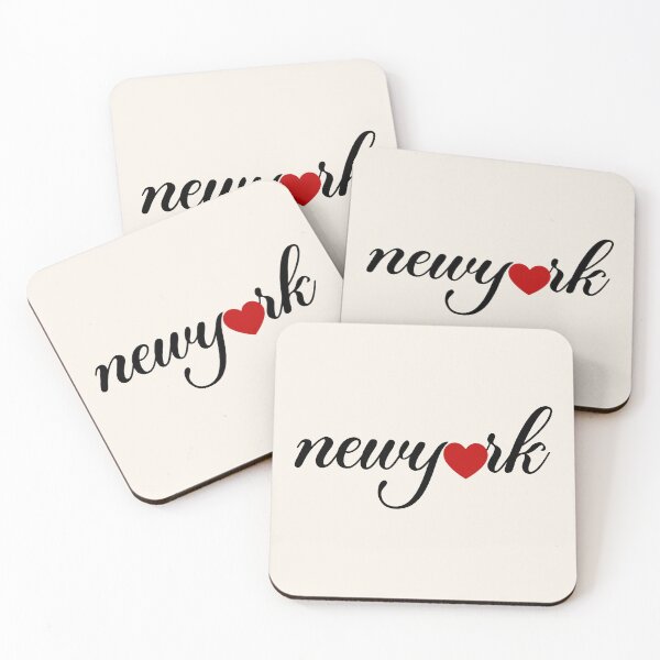 Item preview, New York Heart Typograph designed and sold by FemmePod.