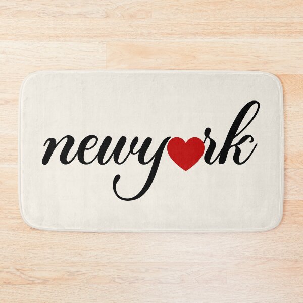 Item preview, New York Heart Typograph designed and sold by FemmePod.