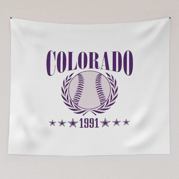 Item preview, Colorado Baseball Retro Vintage Sports Tee designed and sold by MatthewCo98528.